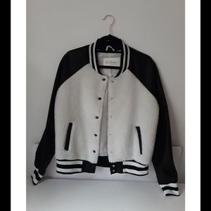 Ci sono women jacket black and white colors zise L